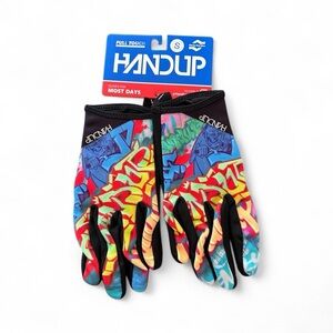 Handup NWT Sense3 Graffiti Most Days  Graphic unisex Gloves size small